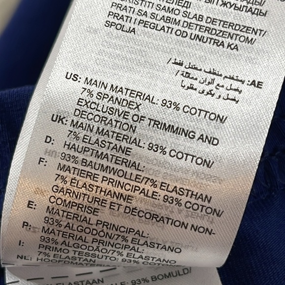 ADIDAS Blom G Tights Athletic Blue Size Small New - Picture 12 of 16